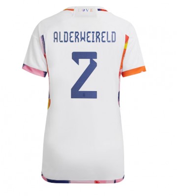 Lacne Ženy Futbalové dres Belgicko Toby Alderweireld #2 MS 2022 Krátky Rukáv - Preč